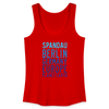 Spandau Planet Earth - Frauen Bio Tank Top - Rot