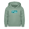 030 statt 0815 - Kinder Hoodie - Graugrün