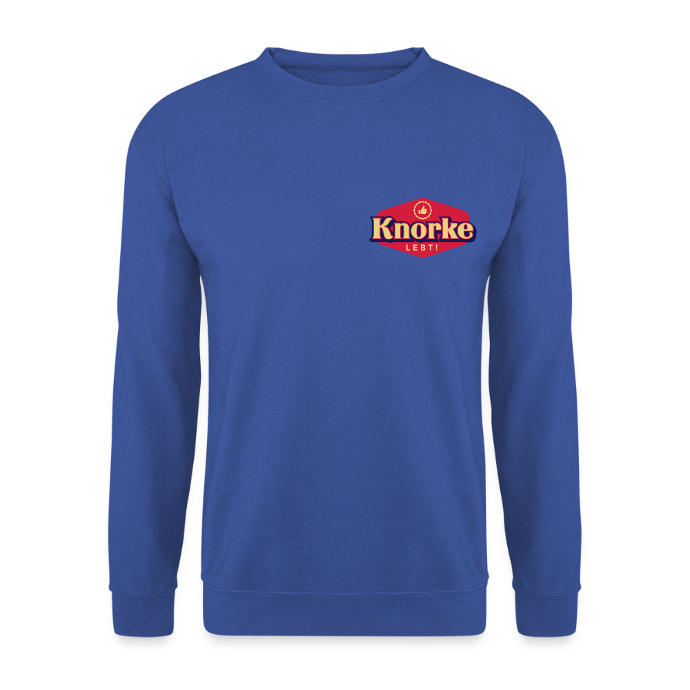 KNORKE lebt! - Unisex Pullover - Royalblau