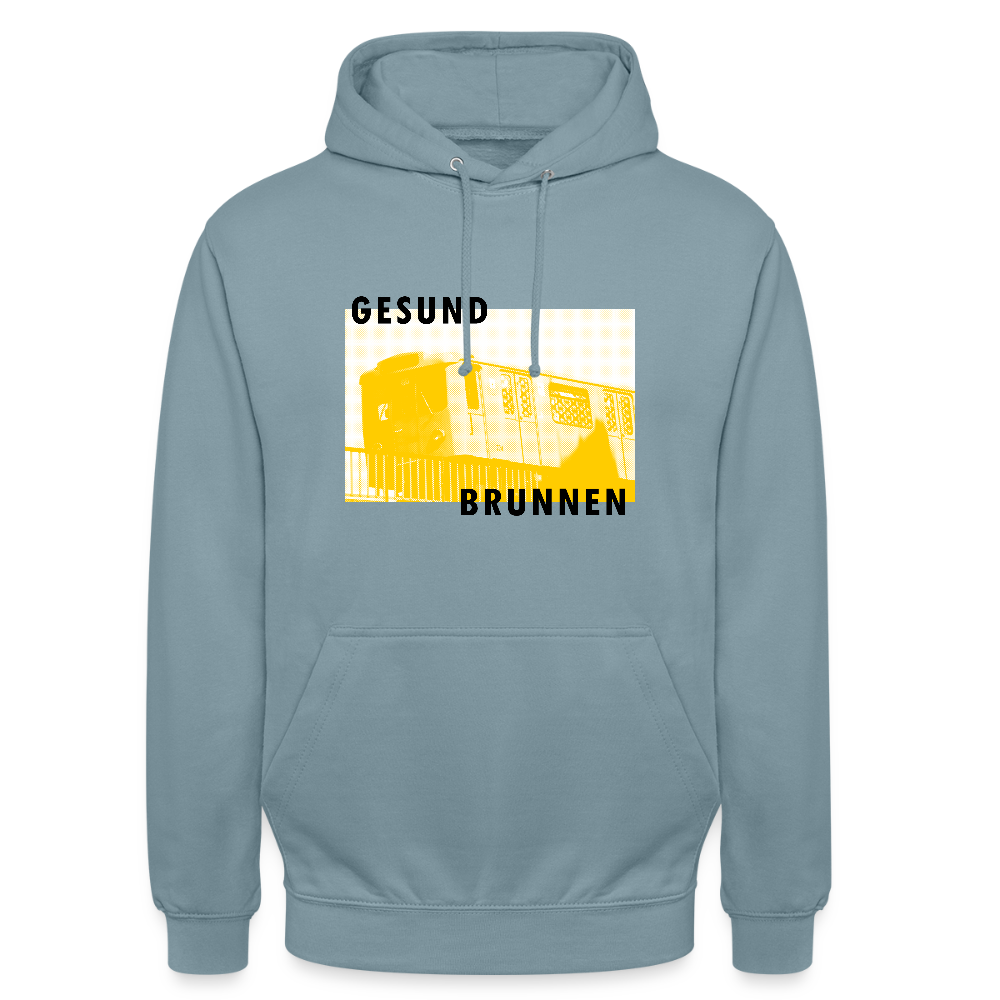 Gesundbrunnen Metro - Unisex Hoodie - Nebelblau