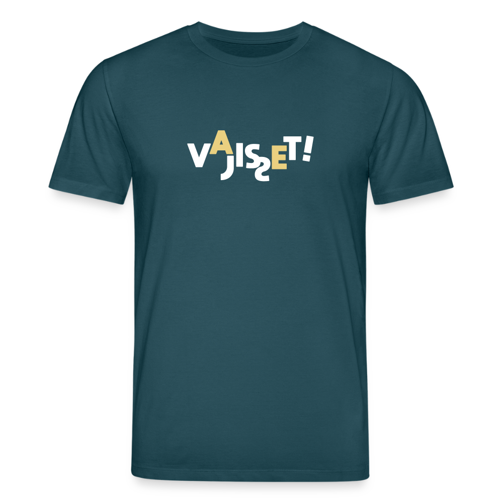 VAJISSET - Unisex Bio T-Shirt - Dunkles Petrol