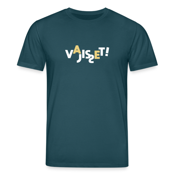 VAJISSET - Unisex Bio T-Shirt - Dunkles Petrol