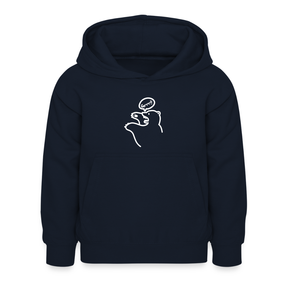 Böser Berliner Bär - Kinder Hoodie - Navy