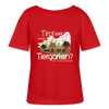 Tirol oder Tiergarten - Relaxed Rundhals Frauen Bio-T-Shirt - Rot