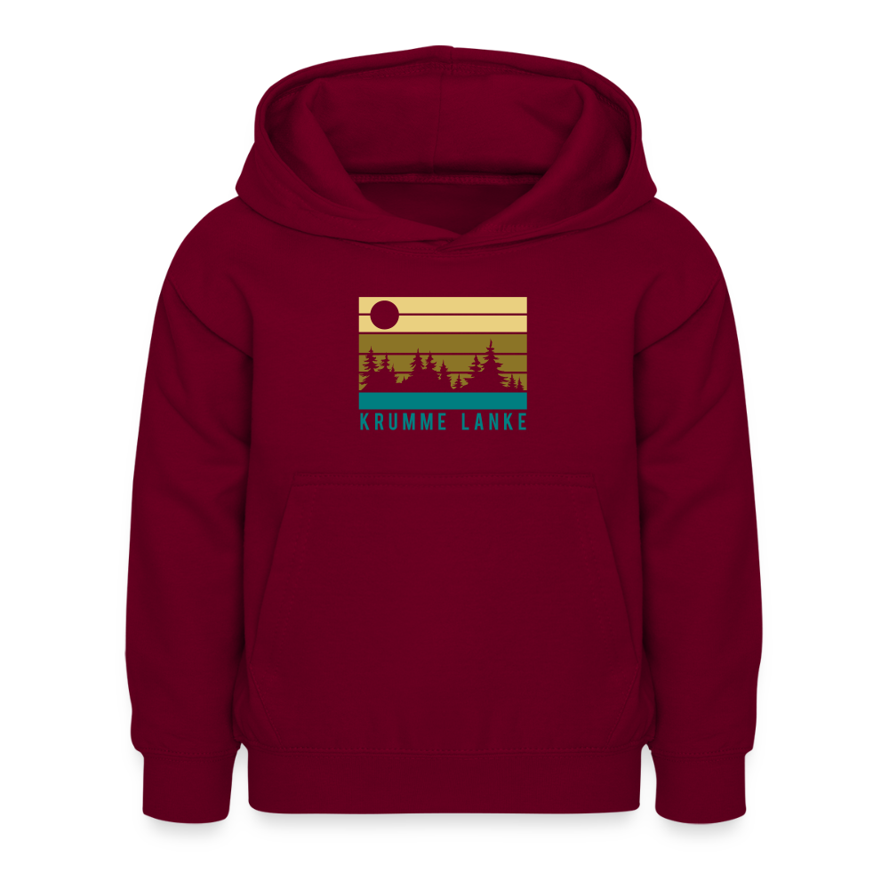 Krumme Lanke - Kinder Hoodie - Bordeaux