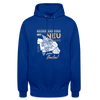 Neuseeland oder Neukölln - Unisex Hoodie - Royalblau