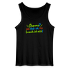 Charme? Hab ick, brauch ick nich! - Männer Tank Top - Schwarz