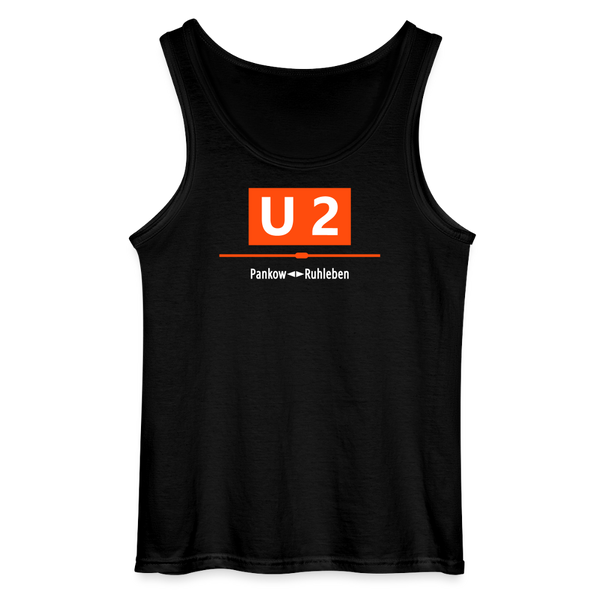 U2 Berlin - Männer Tank Top - Schwarz