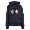 Berliner Einhorn - Frauen Premium Hoodie - Navy