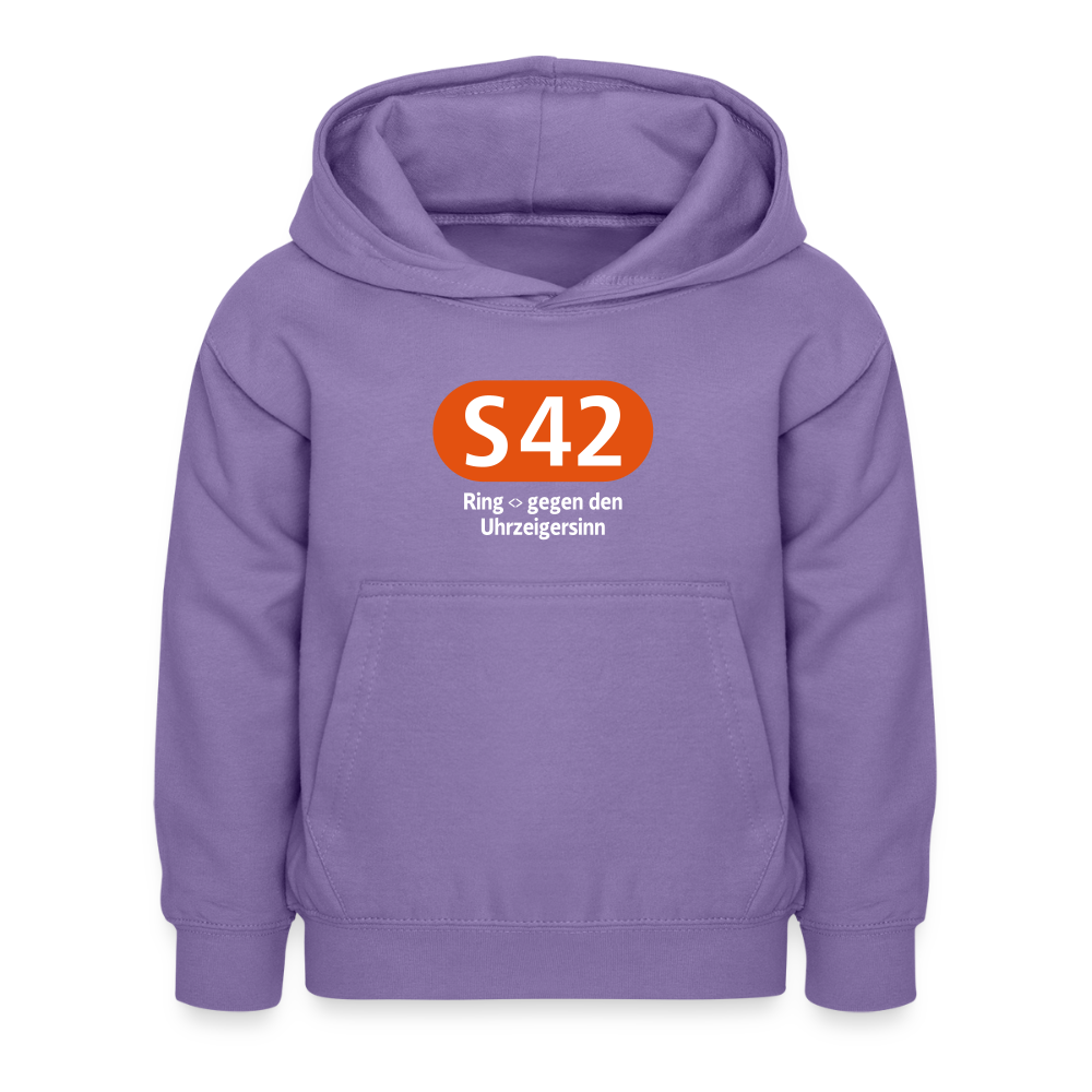 S42 - Kinder Hoodie - Lavendel