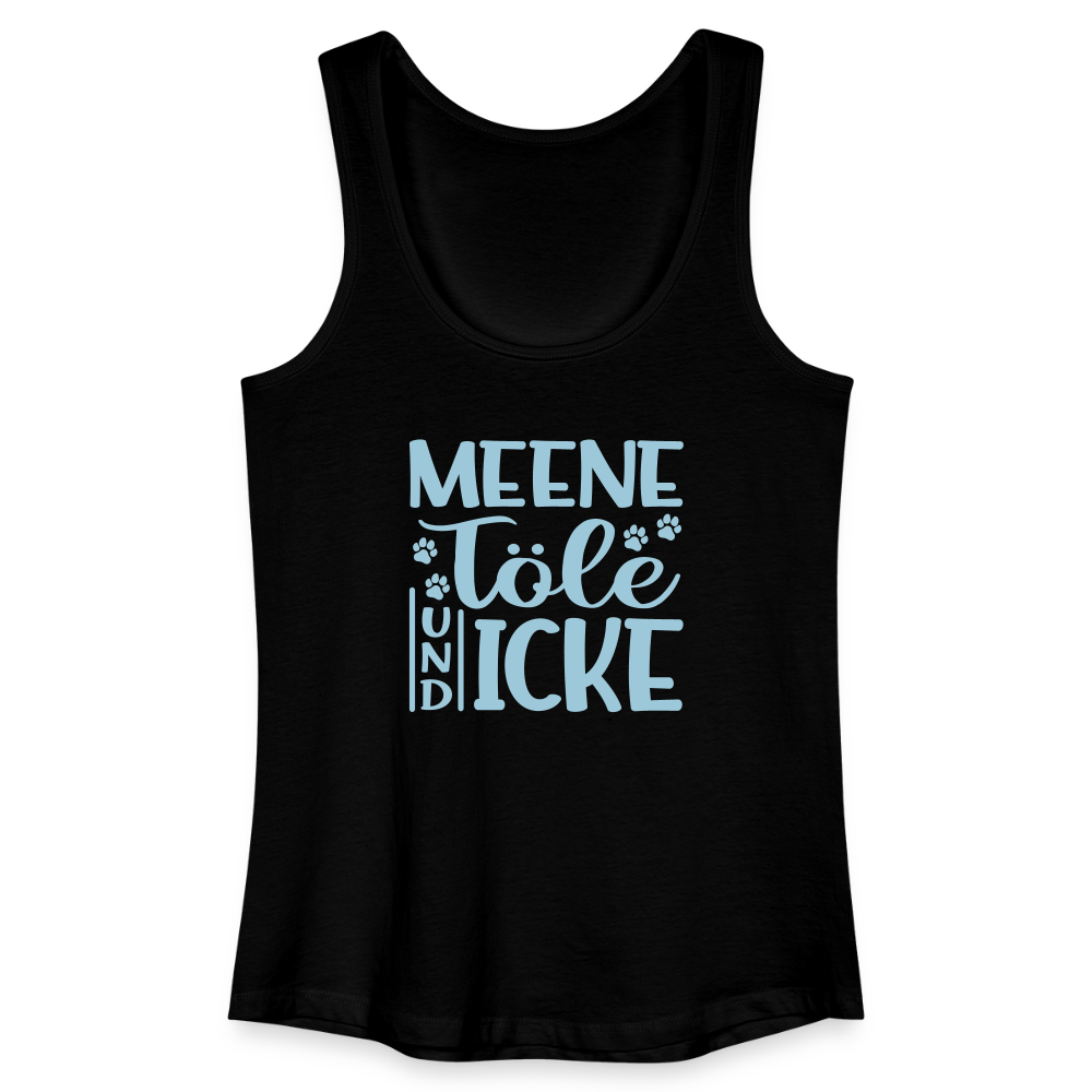 Meene Töle und Icke - Frauen Bio Tank Top - Schwarz