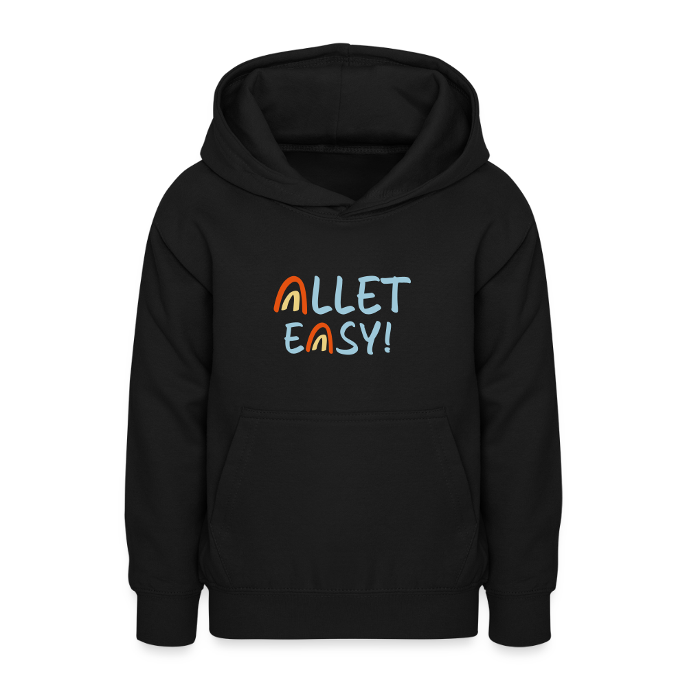 Allet Easy! - Teenager Hoodie - Schwarz