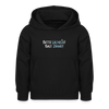 Bitte lächeln! Hast Zähne! - Kinder Hoodie - Schwarz