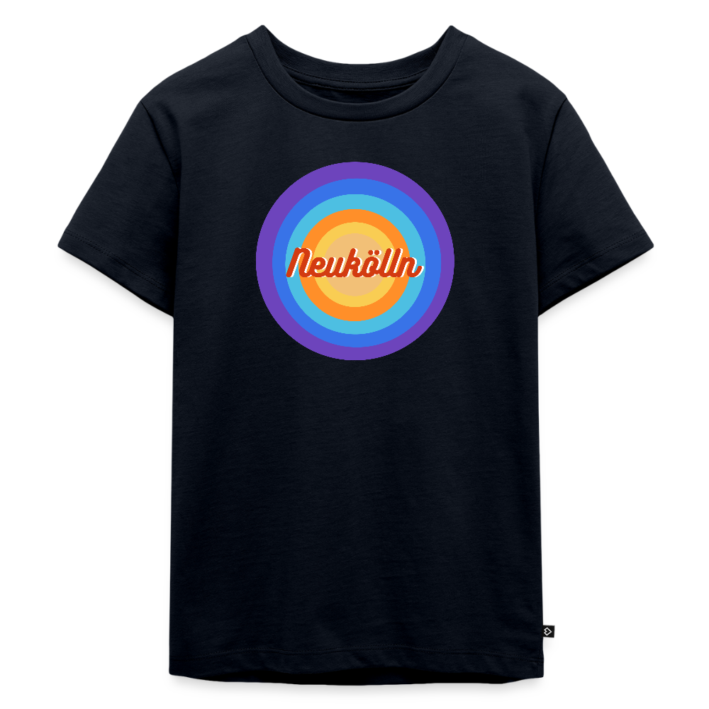 Neukölln Retro - Kinder Premium T-Shirt - Navy