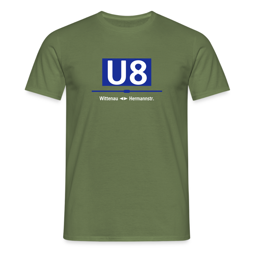 U8 - Männer Premium T-Shirt - Militärgrün