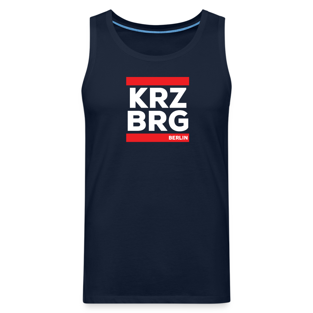 KRZBRG - Männer Premium Tank Top - Navy