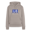 U8 - Frauen Premium Hoodie - Taupe