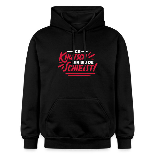 Ick knutsch dir! - Hoodie - Schwarz