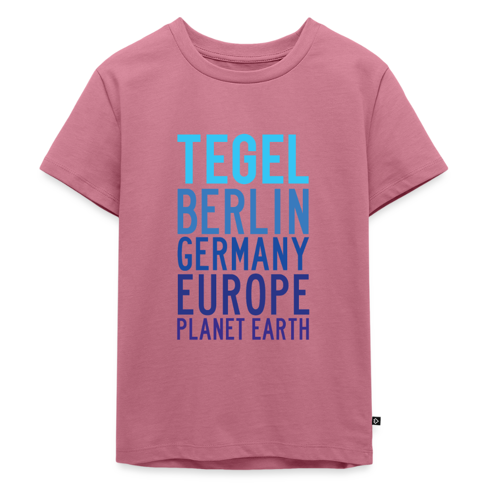 Tegel Planet Earth - Kinder Premium T-Shirt - Mauve