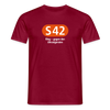 S42 - Männer Premium T-Shirt - Ziegelrot