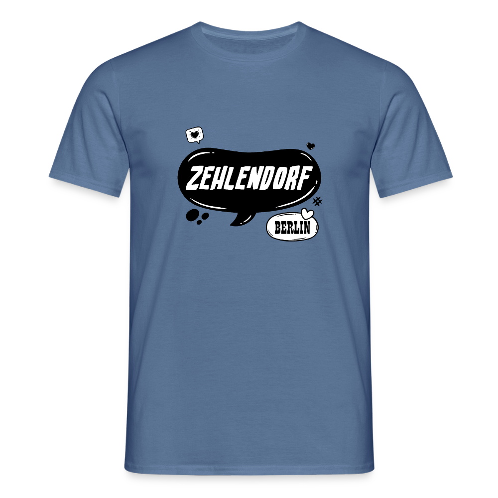 Zehlendorf Berlin - Männer Premium T-Shirt - Taubenblau