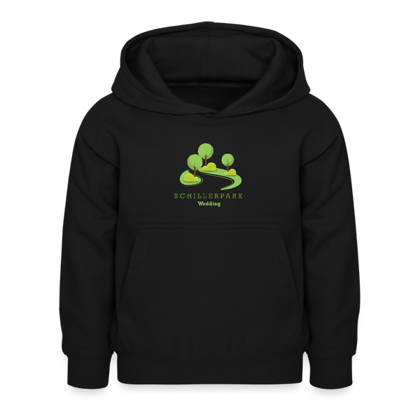 Schillerpark - Kinder Hoodie - Schwarz