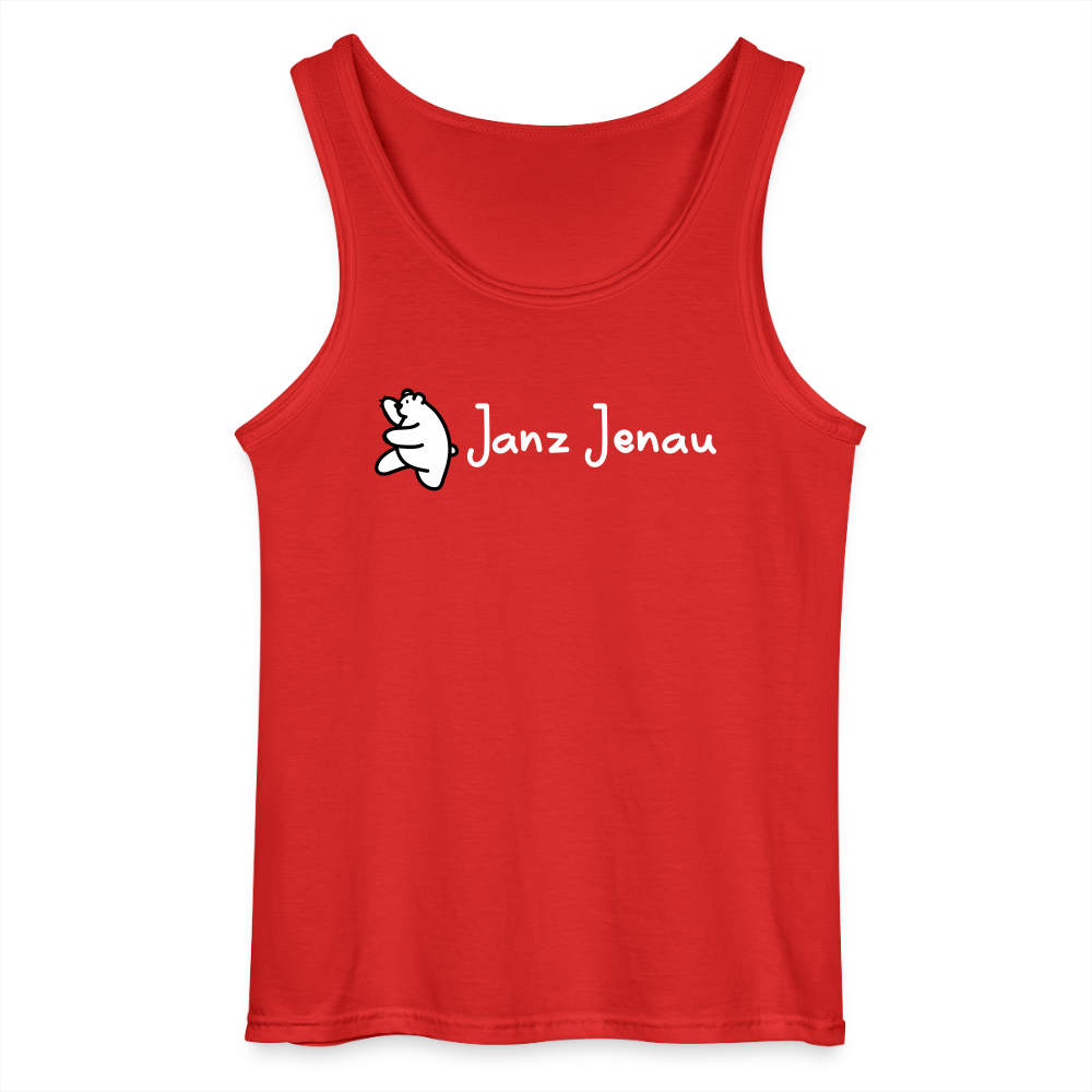 Janz Jenau - Männer Tank Top - Rot