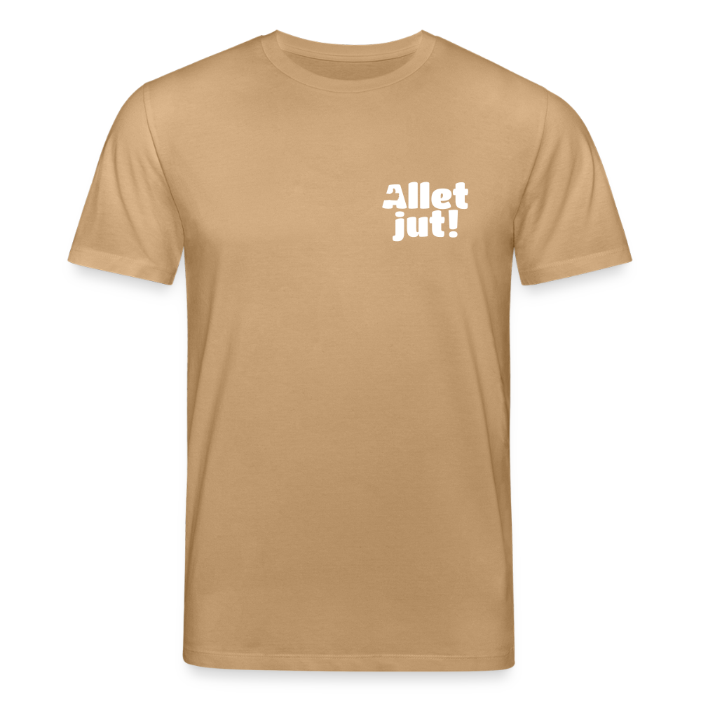 Allet Jut - Unisex Bio T-Shirt - Karamell