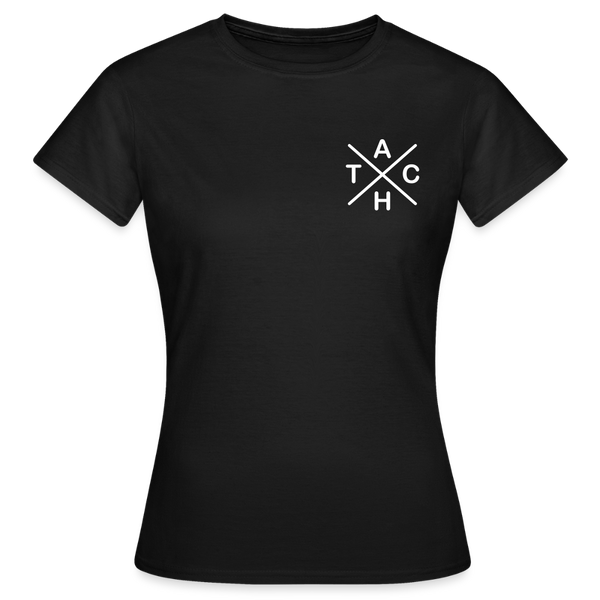Tach X - Frauen Premium T-Shirt - Schwarz