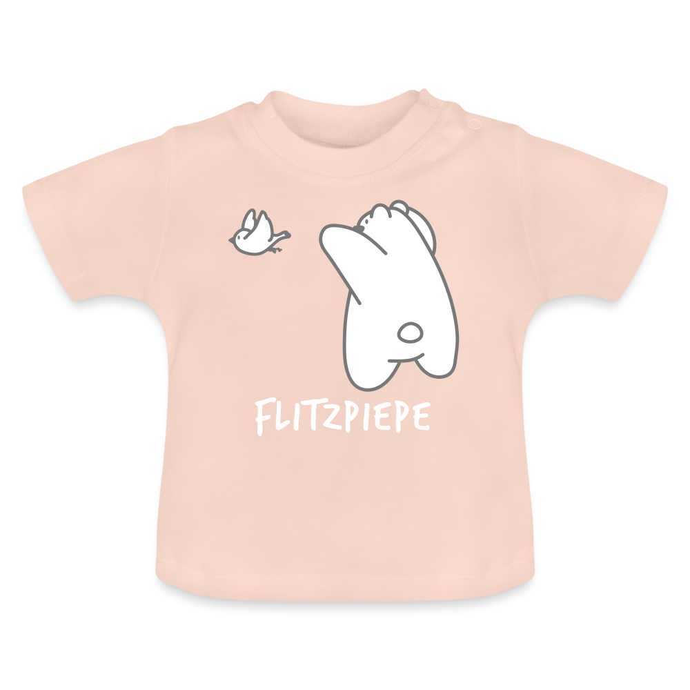 Flitzpiepe - Baby T-Shirt - Kristallrosa