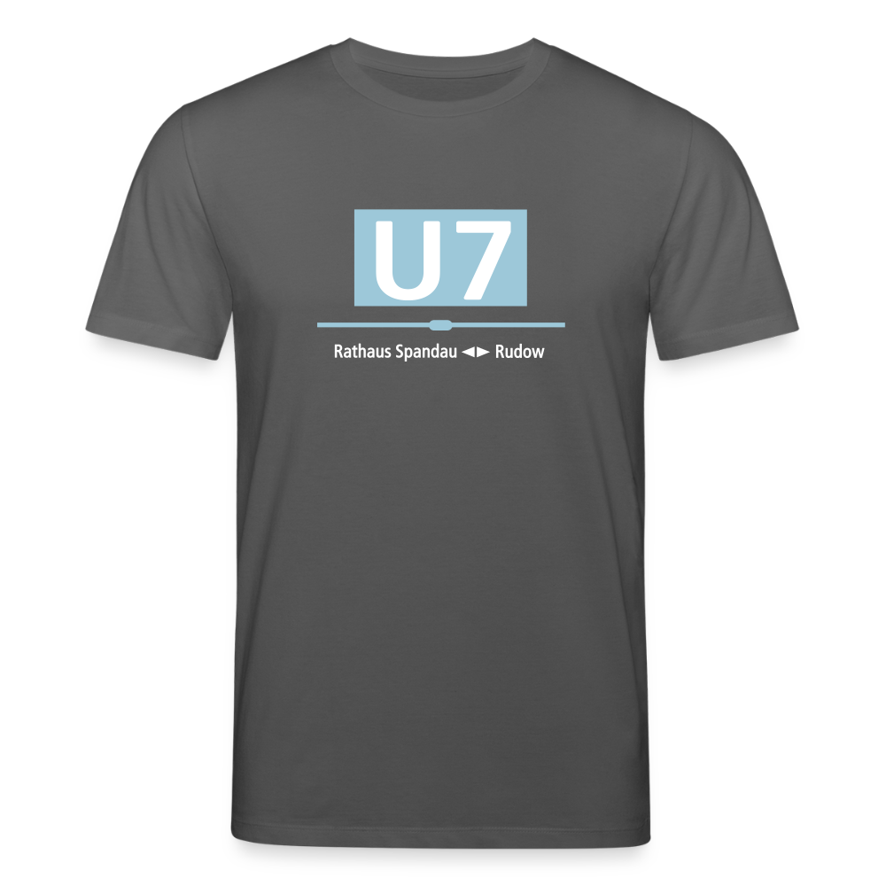 U7 - Unisex Bio T-Shirt - Anthrazit
