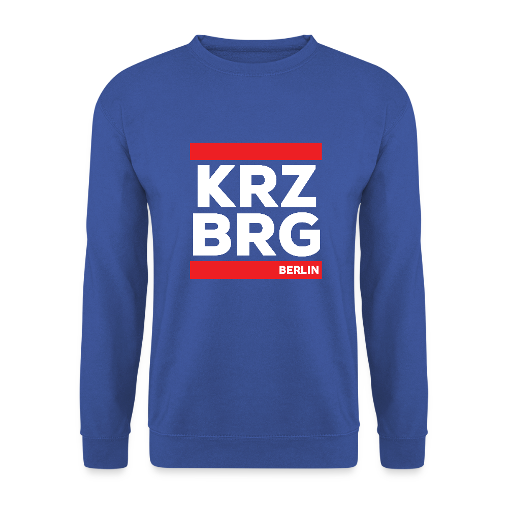 KRZBRG - Unisex Pullover - Royalblau