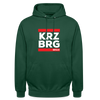 KRZBRG - Unisex Hoodie - Flaschengrün