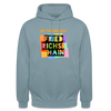 Freude aus Friedrichshain - Unisex Hoodie - Nebelblau