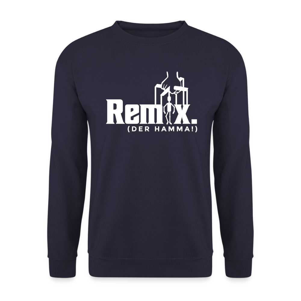 Remix. - Unisex Pullover - Navy