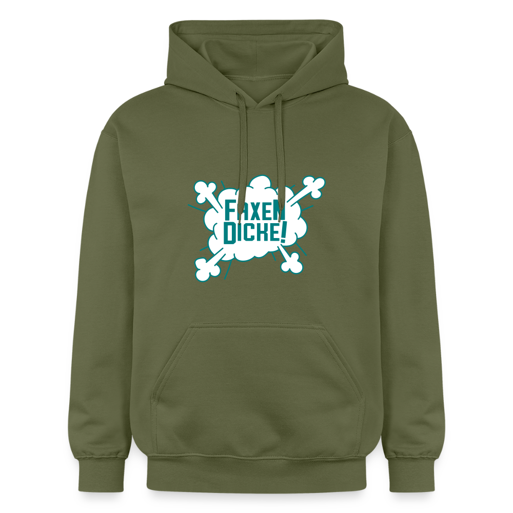 Faxen Dicke! - Hoodie - Militärgrün