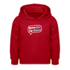 Keene Zeit für Blabla! - Kinder Hoodie - Rot