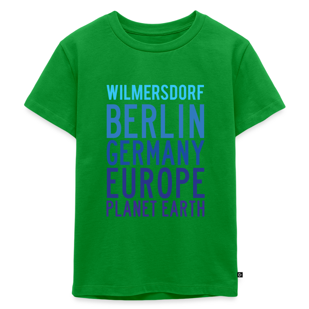 Wilmersdorf Planet Earth - Kinder Premium T-Shirt - Grün