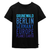Grunewald Planet Earth - Kinder Premium T-Shirt - Schwarz