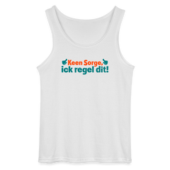 Keene Sorge, ick regel dit! - Männer Tank Top