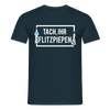 Tach ihr Flitzpiepen - Männer Premium T-Shirt - Navy