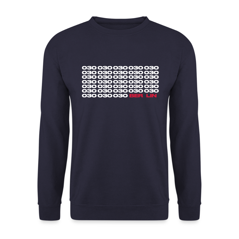 030 Berlin - Unisex Pullover - Navy