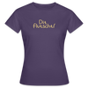 Dit flutscht! - Frauen Premium T-Shirt - Dunkellila