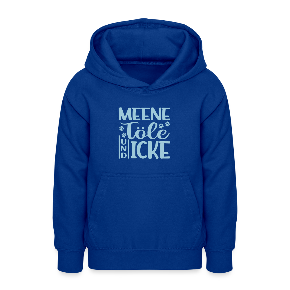 Meene Töle und Icke - Teenager Hoodie - Royalblau