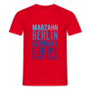 Marzahn Planet Earth - Männer Premium T-Shirt - Rot
