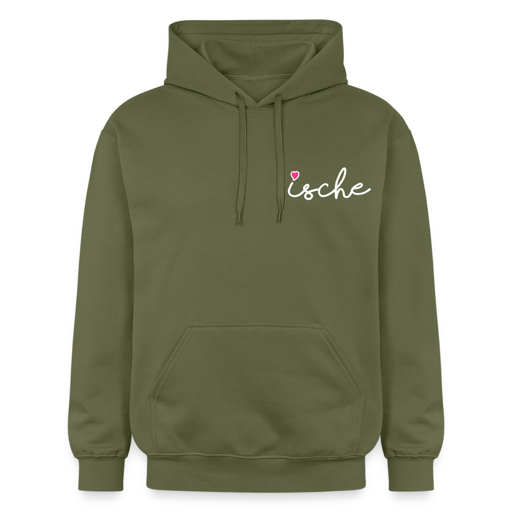 Ische - Hoodie - Militärgrün