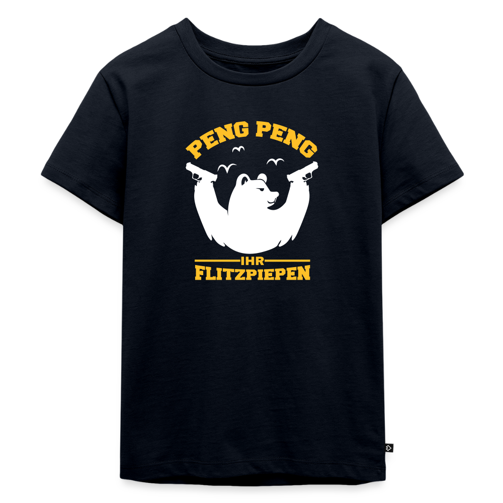 Peng Peng - Kinder Premium T-Shirt - Navy