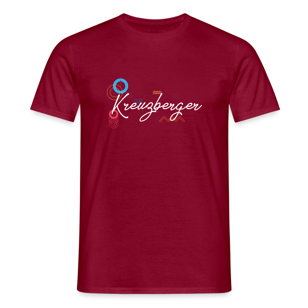 Kreuzberger - Männer Premium T-Shirt - Ziegelrot