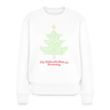 Frohe Weihnachten Berlin Brandenburg - Frauen Premium Pullover - Weiß