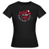 Liebe in der Luft! Berliner Luft! - Frauen Premium T-Shirt - Schwarz